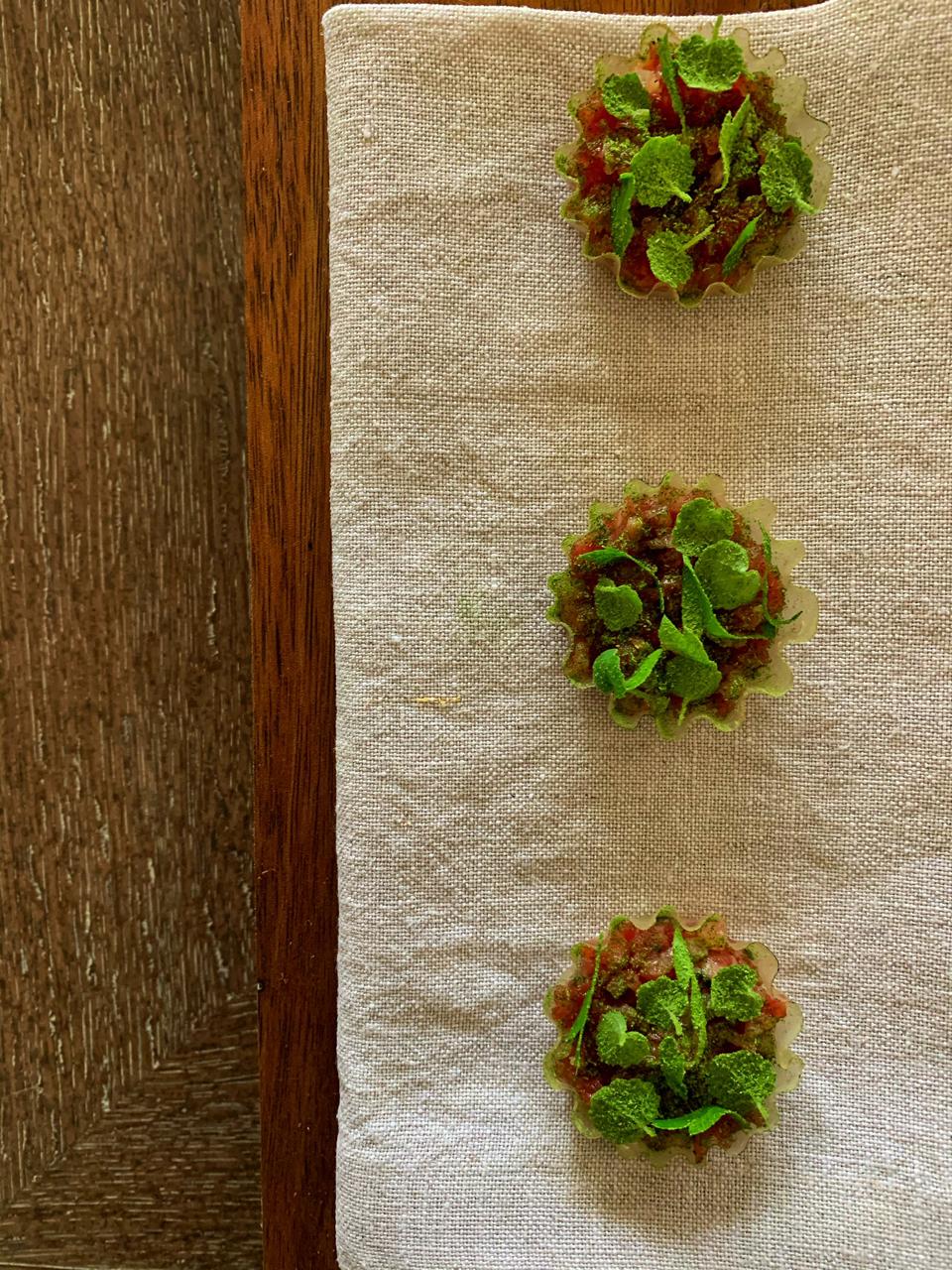 Assiette gastronomique du restaurant Aroc à Montpellier